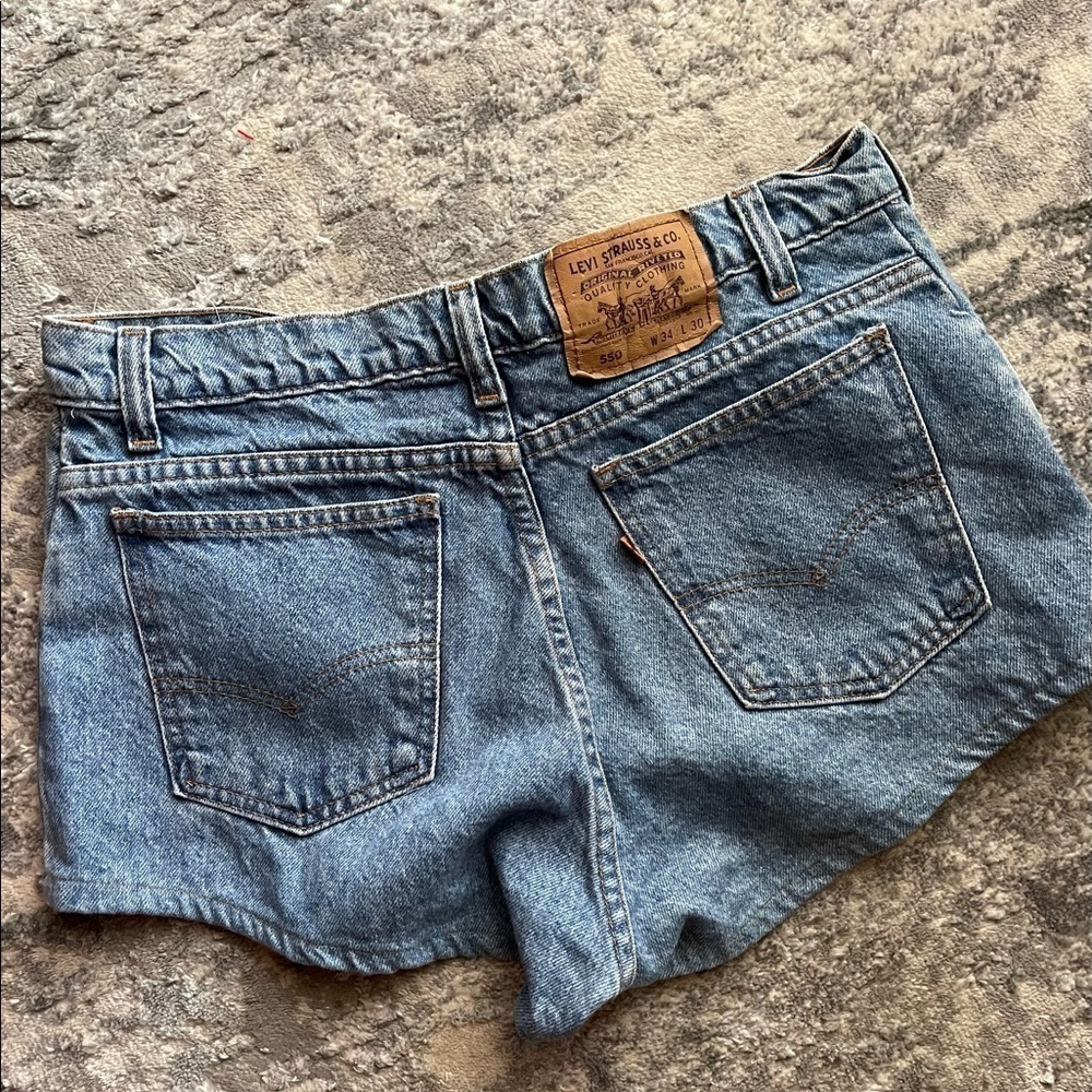 Levi’s orange tab shorts 90s shorts